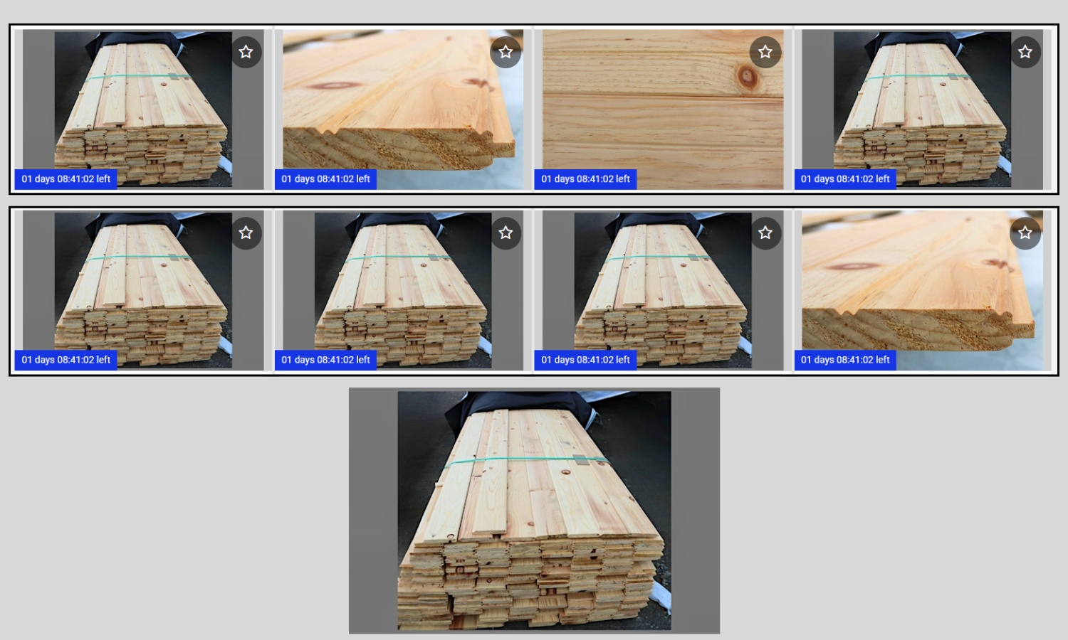 1 x 6 T & G Double Bead (Back V Groove) Paneling